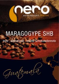 Kaffeer&ouml;sterei Nero Guatemala | SHB Maragogype