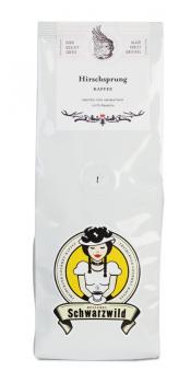 R&ouml;sterei Schwarzwild Hirschsprung, 100% Arabica, Fazenda Dutra, Brasilien