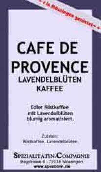 SpezCom Lavendel-Kaffee Caf&eacute; de Provence