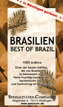 SpezCom Brasilien Best of Brazil pulped natural